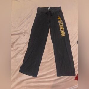 vintage NCAA woman’s M Wyoming cowboys wide leg sweats